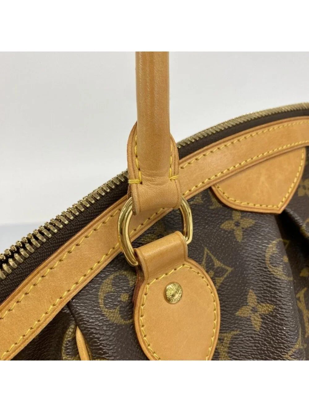 Louis Vuitton Handbag Monogram Tivoli PM Brown - Picture 9 of 10